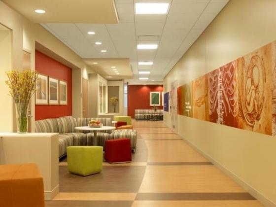 8,地坪装饰效果图集-弹性地坪在医疗区域的应用,弹性地坪色彩丰富